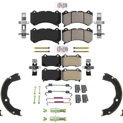 Front & Rear Disc Brake Pads for Cadillac CTS Type V 370MM 2009 2010 2015