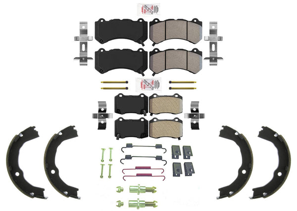 Front & Rear Disc Brake Pads for Cadillac CTS Type V 370MM 2009 2010 2015