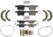 Front Rear Disc Brake Pads Parking Shoes Hardware For BMW 320i xDrive 2013-2018