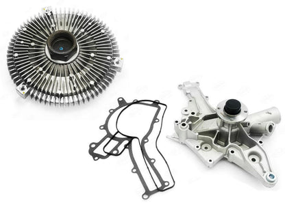 Engine Cooling Water Pump & Fan Clutch for Mercedes Benz ML320 1998 2000 2003
