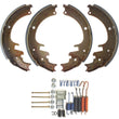 Rear Brake Shoes Brake Springs for Chevrolet K2500 1988-2000 SRW 13 x 2.5" Shoe