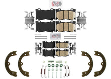 Front & Rear Disc Brake Pads Shoes for Infiniti Q50 2014-23 With Sport Package
