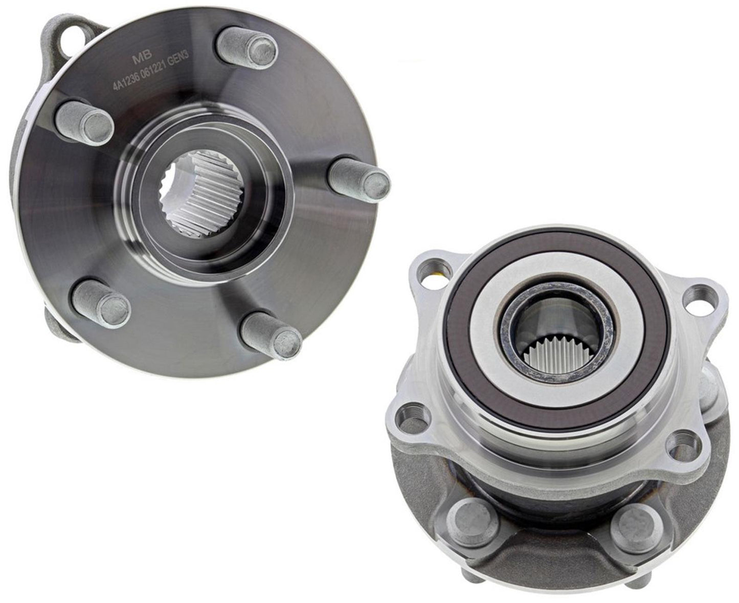 Mevotech Rear Hub Bearing Kit For Subaru BRZ 2013-2020 Impreza 2008-2014