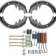 Rear Brake Shoes Brake Springs for Chevrolet K3500 88-2000 DRW 13 x 3.5" Shoe