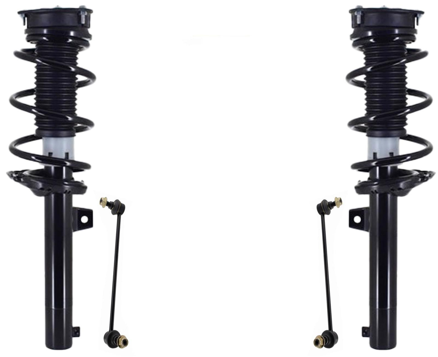 Front Complete Struts & Links For Volkswagen Atlas Cross Sport 2020 2021 2024