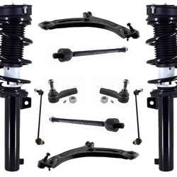 Front Strut Control Arms Tie Rods & Links For Tiguan 2018-2024 All Wheel Drive