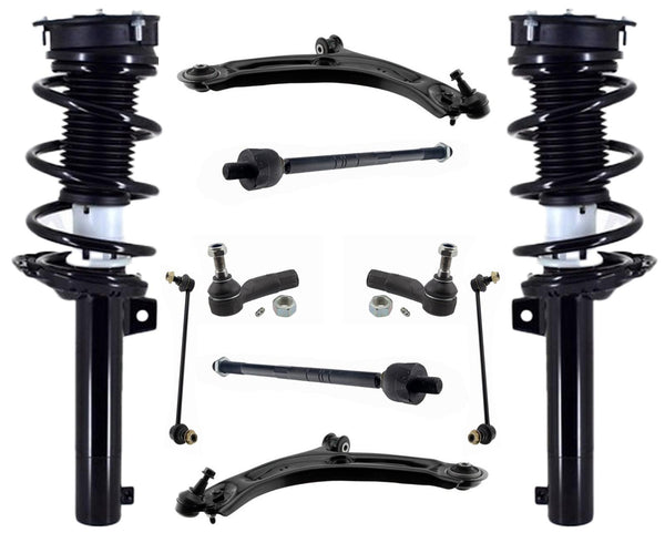 Front Strut Control Arms Tie Rods & Links For Tiguan 2018-2024 Front Wheel Drive