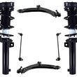 Front Complete Strut Control Arms & Links For Tiguan 2018-2024 Front Wheel Drive