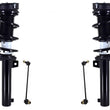 Front Complete Struts Assembly & Links For Tiguan 2018-2024 All Wheel Drive