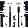 Front Strut Rear Shocks & Links For Volkswagen Tiguan 2018-2024 All Wheel Drive
