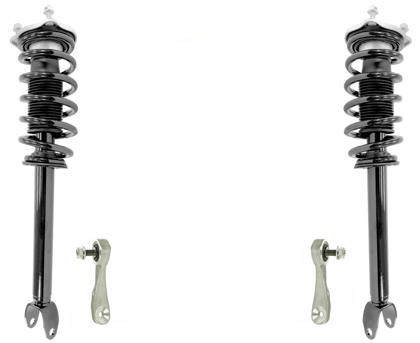 Front Complete Strut & Links For Mercedes Benz C300 2015-2020 Rear Wheel Drive