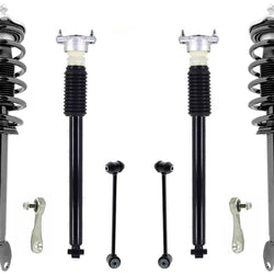 Front Strut Rear Shocks & Links For Mercedes Benz C300 15-2020 Rear Wheel Drive