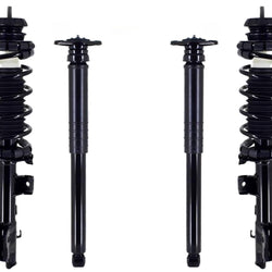 Front Struts Assembly & Complete Rear Shocks For Nissan Versa 2020 2021 2024