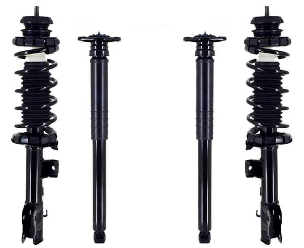 Front Struts Assembly & Complete Rear Shocks For Nissan Versa 2020 2021 2024