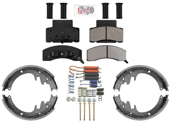 Heavy Duty ASD Disc Brake Pads Brake Shoes Hard for Dodge Ram 3500 1994-1999