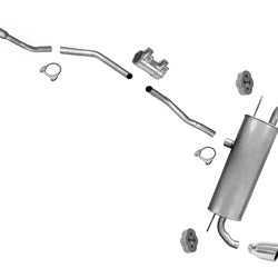Exhaust Resonator Pipes Muffler for Base Front Wheel Drive Ford Edge 2.0L 15-19