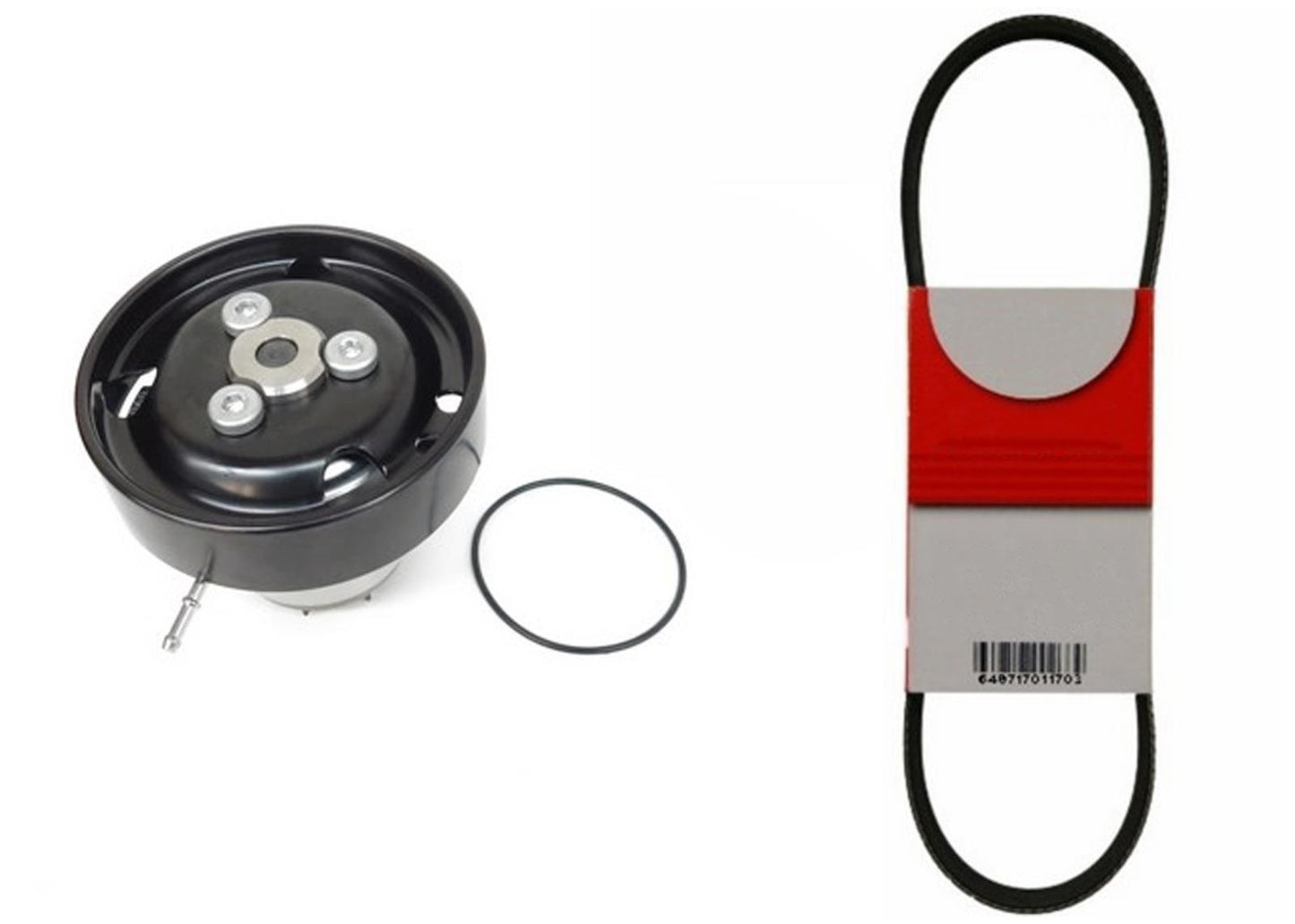 Water Pump Pulley Belt For Volkswagen Touareg 2011 2012 2014 2015 2017 3.6 Gas