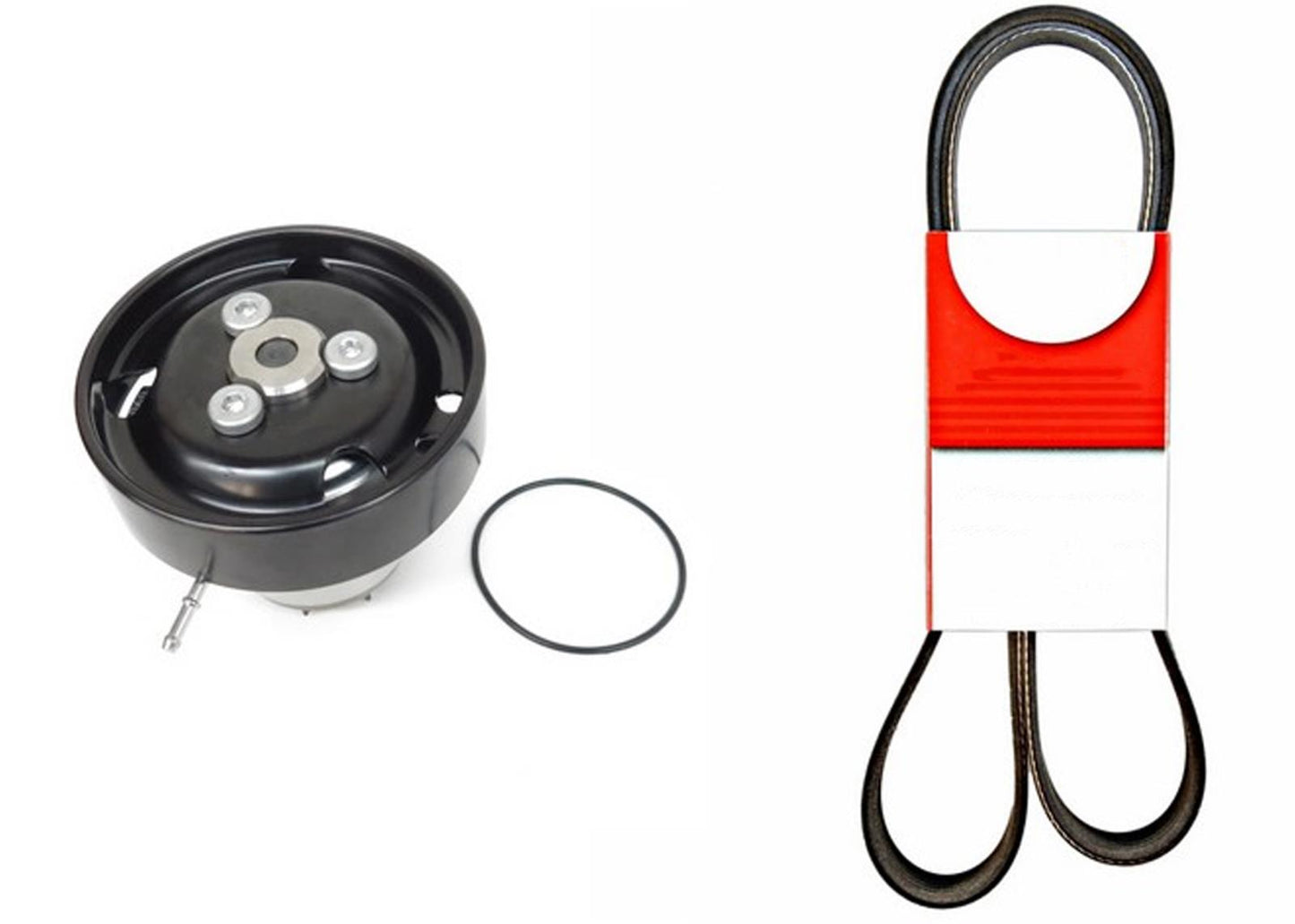 Water Pump Pulley Belt for Volkswagen Atlas 2018 2020 2021 2023 3.6L 03H121008K