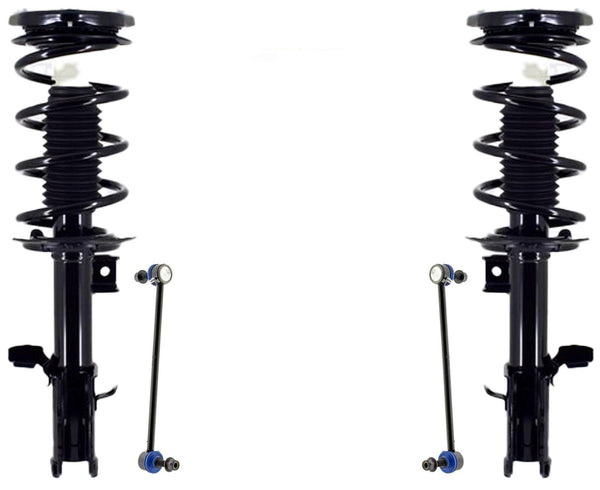 Front Complete Struts & Links For Bronco Sport 2021-2024 W/ Part Time Drive