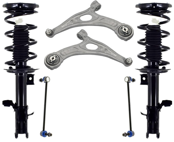 Front Struts Control Arms & Links For Bronco Sport 2021-2024 W/ Part Time Drive