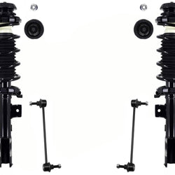 Front Complete Struts W/ Coil Spring & Links For Nissan Kicks SV SR 2021-2024