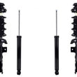 Front Complete Struts Assembly & Rear Shocks For Nissan Kicks SV SR 2021-2024