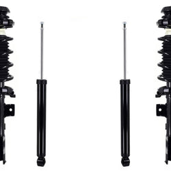 Front Complete Struts Assembly & Rear Shocks For Nissan Kicks SV SR 2021-2024