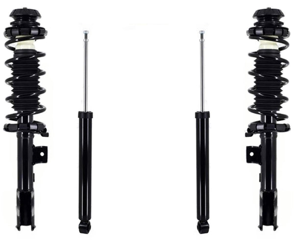 Front Complete Struts Assembly & Rear Shocks For Nissan Kicks SV SR 2021-2024