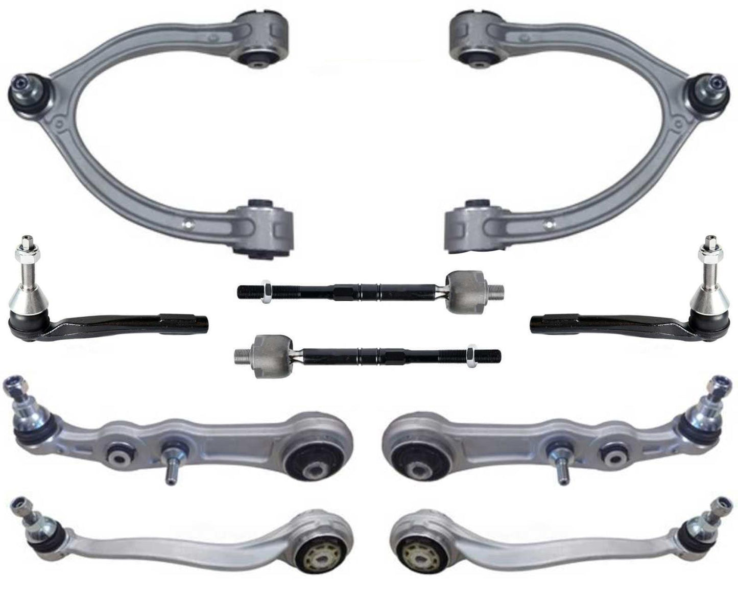 Front Upper & Lower Control Arms & Tie Rods For C300 2015-2020 Rear Wheel Drive