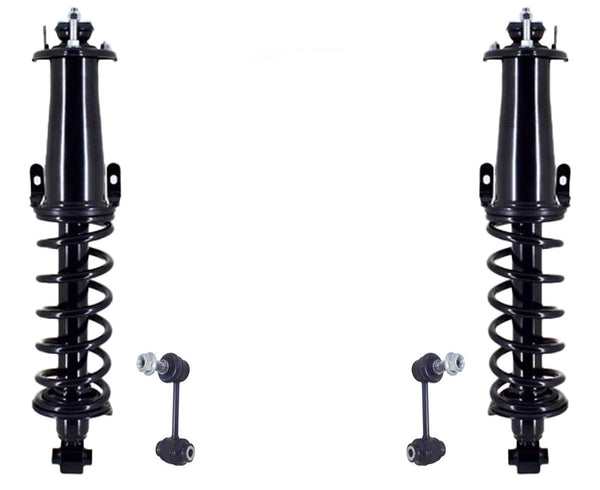 Rear Struts & Links For Lexus GS350 2007-2011 W/O Adaptive Control Suspension