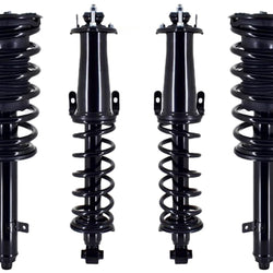 Front & Rear Struts For GS350 07-11 All Wheel Drive W/O Adaptive Control Suspen