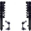 Front Struts Ball Joints Tie Rods & Links For Lexus GS350 2007-11 All Whel Drve