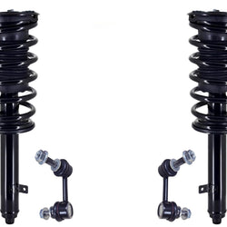 Front Struts & Links For GS350 07-11 All Whl Drve W/O Adptve Control Suspension