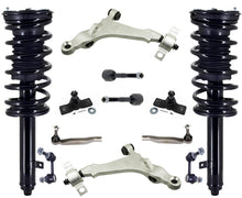 Front Struts Control Arms Tie Rods & Links For Lexus GS350 2007-11 All Whl Drve