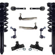 Front Struts Ball Joints Tie Rods & Links For Lexus GS350 2007-11 All Whel Drve