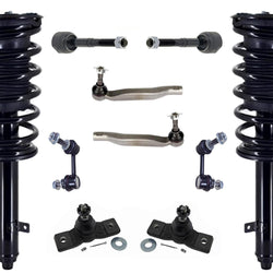 Front Struts Ball Joints Tie Rods & Links For Lexus GS350 2007-11 All Whel Drve