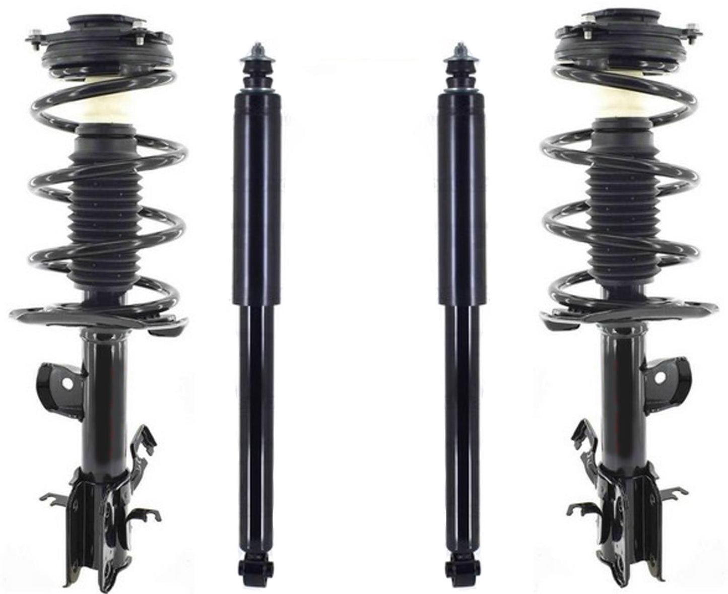 Front Complete Struts & Rear Shocks For Nissan Juke 2011-2017 Front Wheel Drive