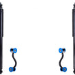 Rear Complete Shocks & Mounts & Links For Nissan Juke 2011-2017 All Wheel Drive