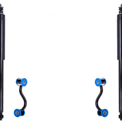 Rear Complete Shocks & Mounts & Links For Nissan Juke 2011-2017 All Wheel Drive