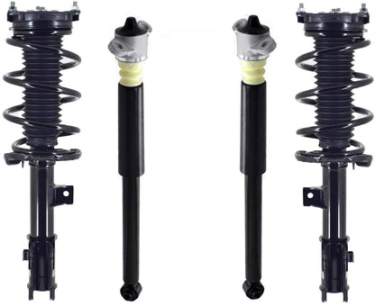 Front Struts Rear Shocks & Links For Elantra 2.0L 2021 2022 2024 W/O Multi-Link