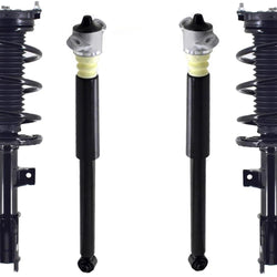 Front Complete Struts & Rear Shocks For Elantra N-Line 2021-2024 W/ Multi-Link