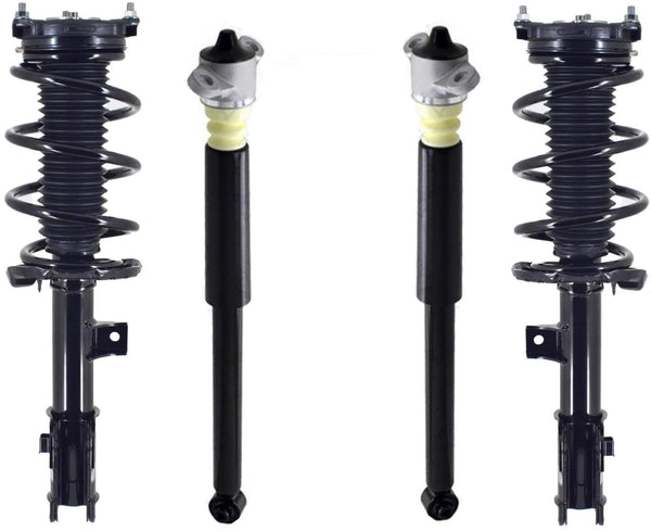 Front Complete Struts & Rear Shocks For Elantra 2.0L 2021-2024 W/O Multi-Link