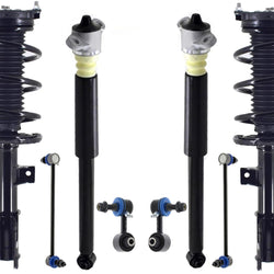 Front Struts Rear Shocks & Links For Elantra N-Line 2021 2022 2024 W/ Multi-Link
