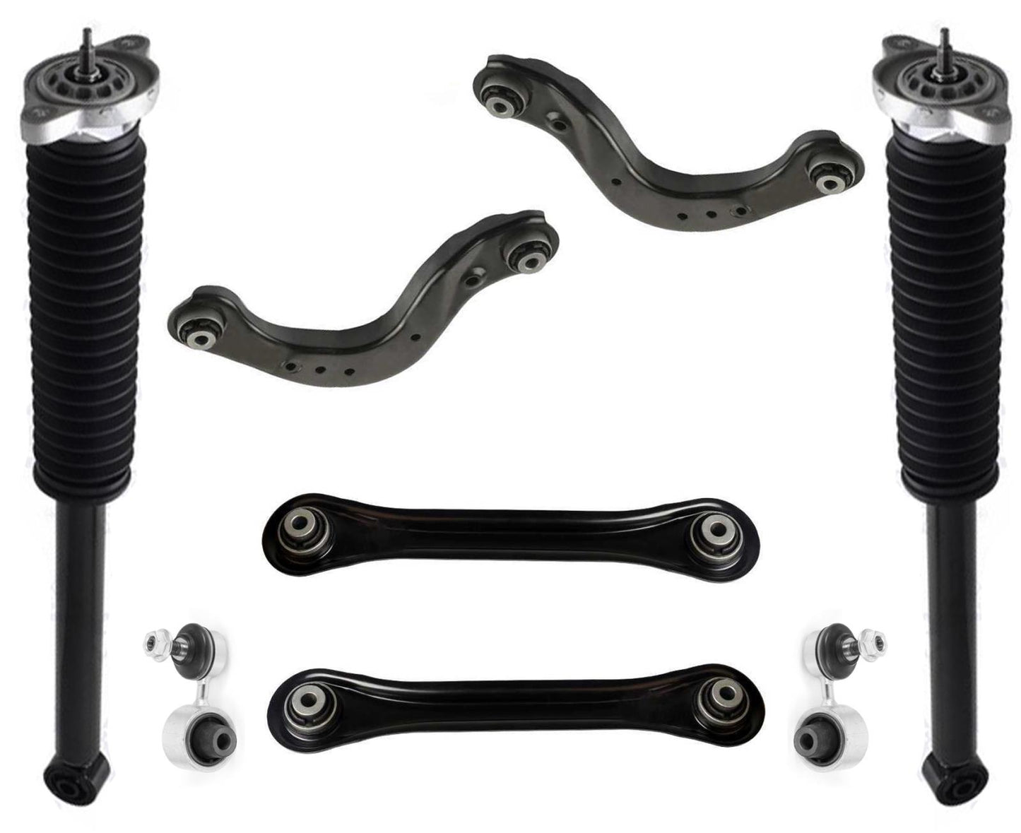 Rear Shocks Upper Lower Arms & Links For Accord 2018-2022 W/O Adaptive Damper