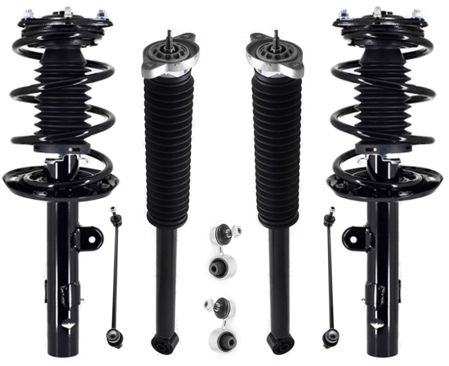 Front Complete Struts Rear Shocks & Links For Honda Accord 2.0L 2018 2019 2022