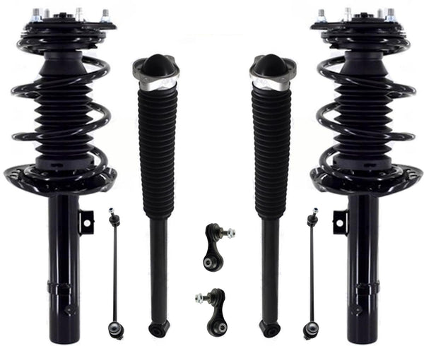 Front Struts Rear Complete Shocks & Links For Honda Civic 1.5L Hatchback 2017-21