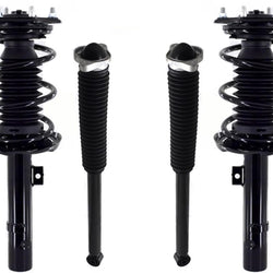 Front Struts & Rear Complete Shocks For Honda Civic 1.5L Hatchback 2017-2021