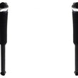 Rear Complete Shocks W/ Mounts For Honda Civic Hatchback 2017 2018 2019 2021