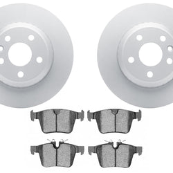 Rear Disc Brake Rotors & Pads for Land Rover Discovery Sport 2020 300MM Solid