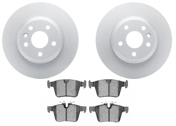 Rear Disc Brake Rotors & Pads for Land Rover Discovery Sport 2020 300MM Solid